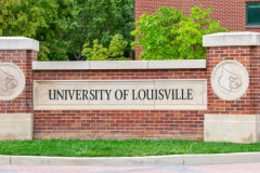 University of Louisville sign